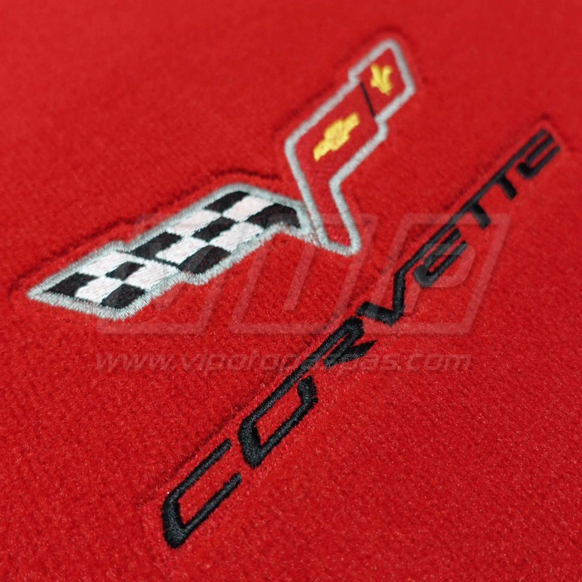 Corvette C6 Kırmızı Bagaj Halısı 2005-2013 #Corvette